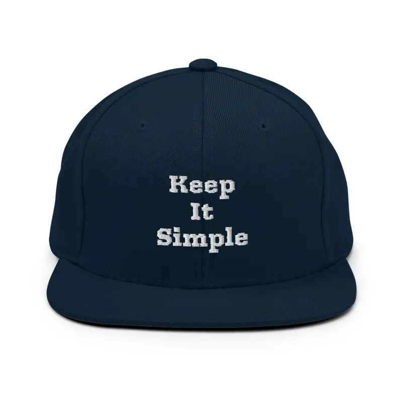 Structured high profile 6-panel cap