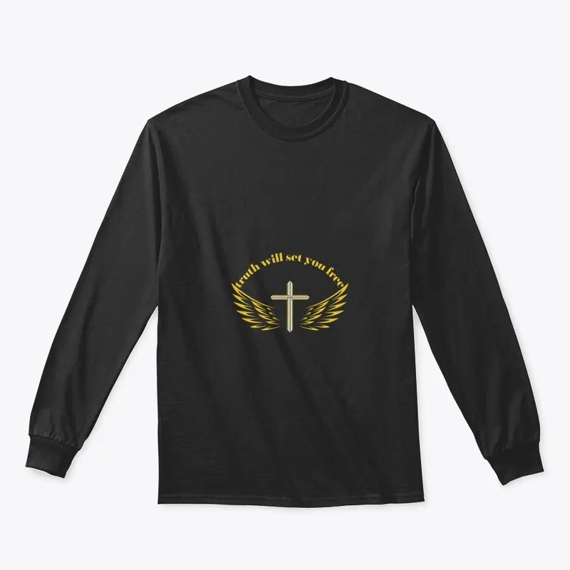 Classic fit, unisex long sleeve shit